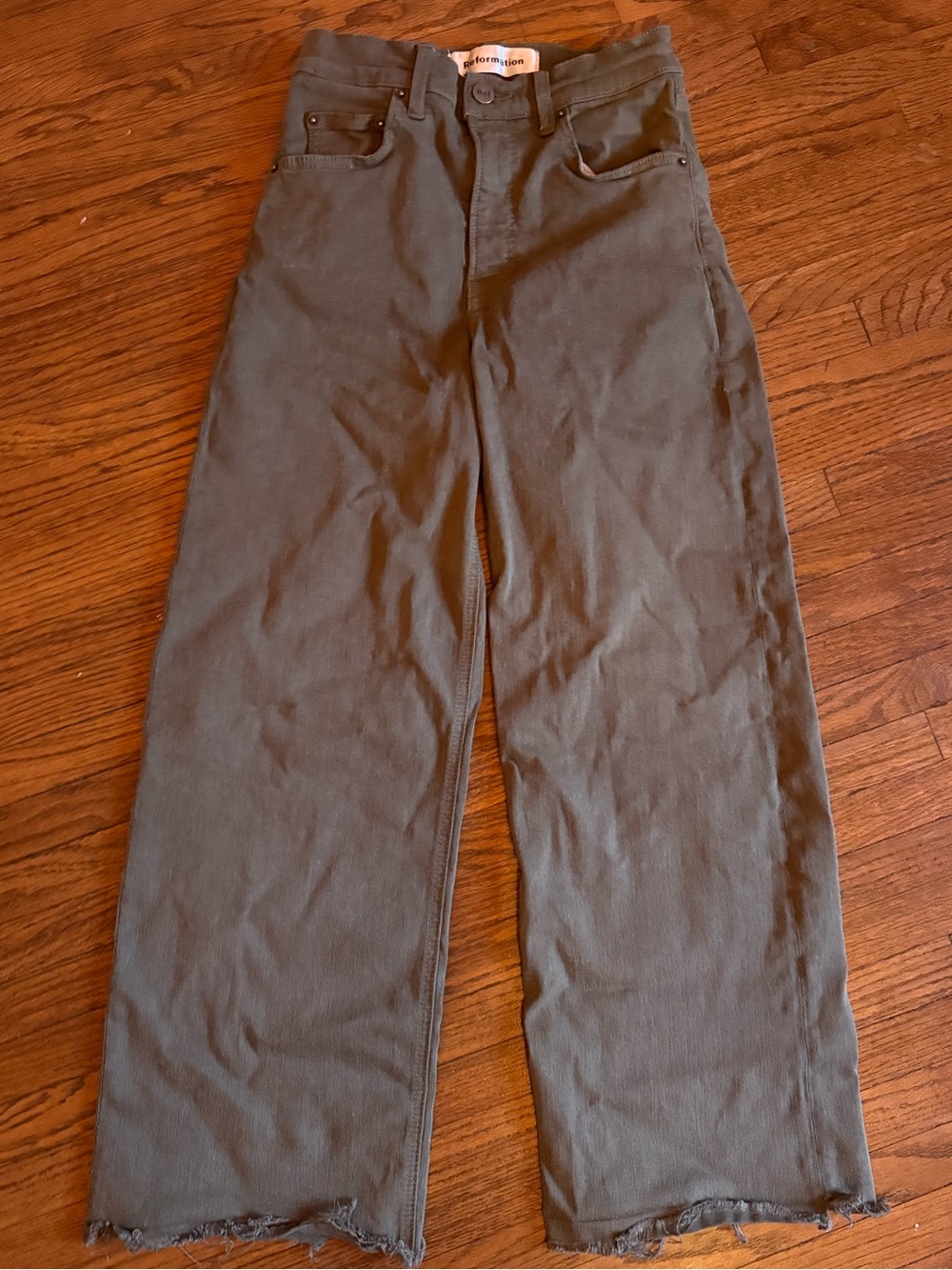 Reformation Army Stretch Jeans